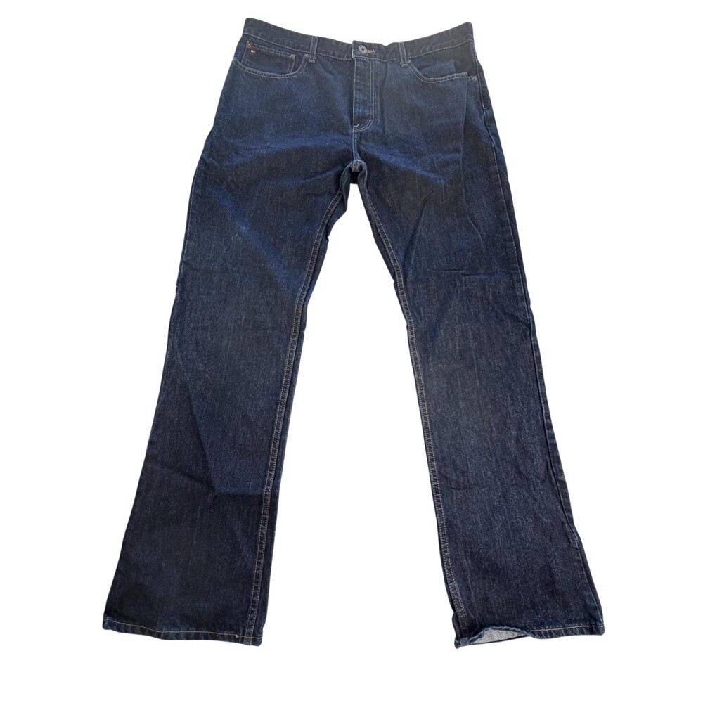 Tommy Hilfiger Heritage Bootcut Jeans Mens 36x34 Blue Original American Denim